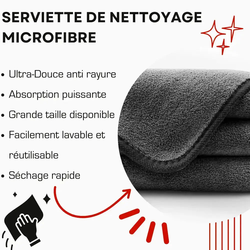 Serviette microfibre