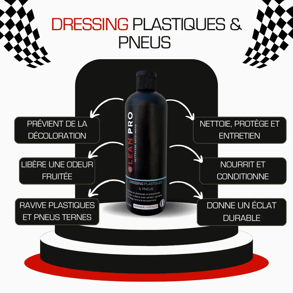 Dressing Plastiques & Pneus 500ml CleanPro™ CleanPro™