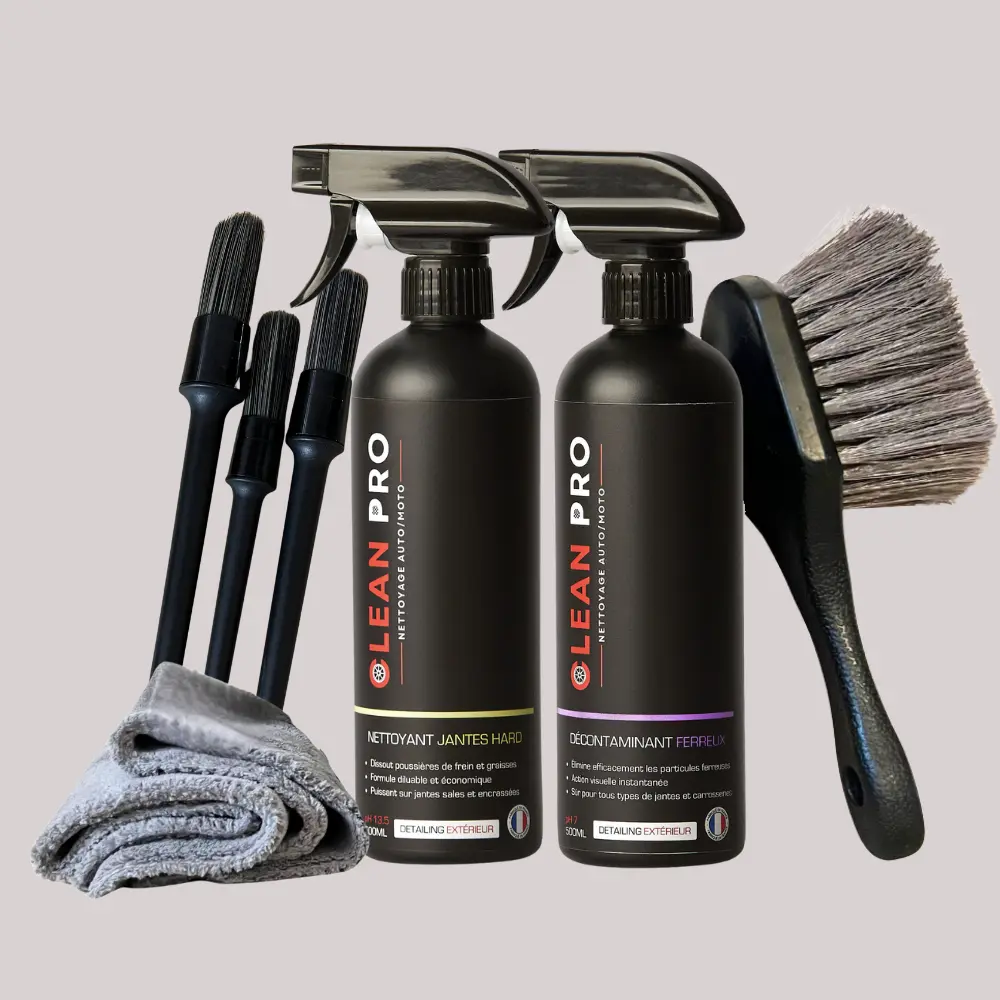 KIT NETTOYAGE JANTES CleanPro™