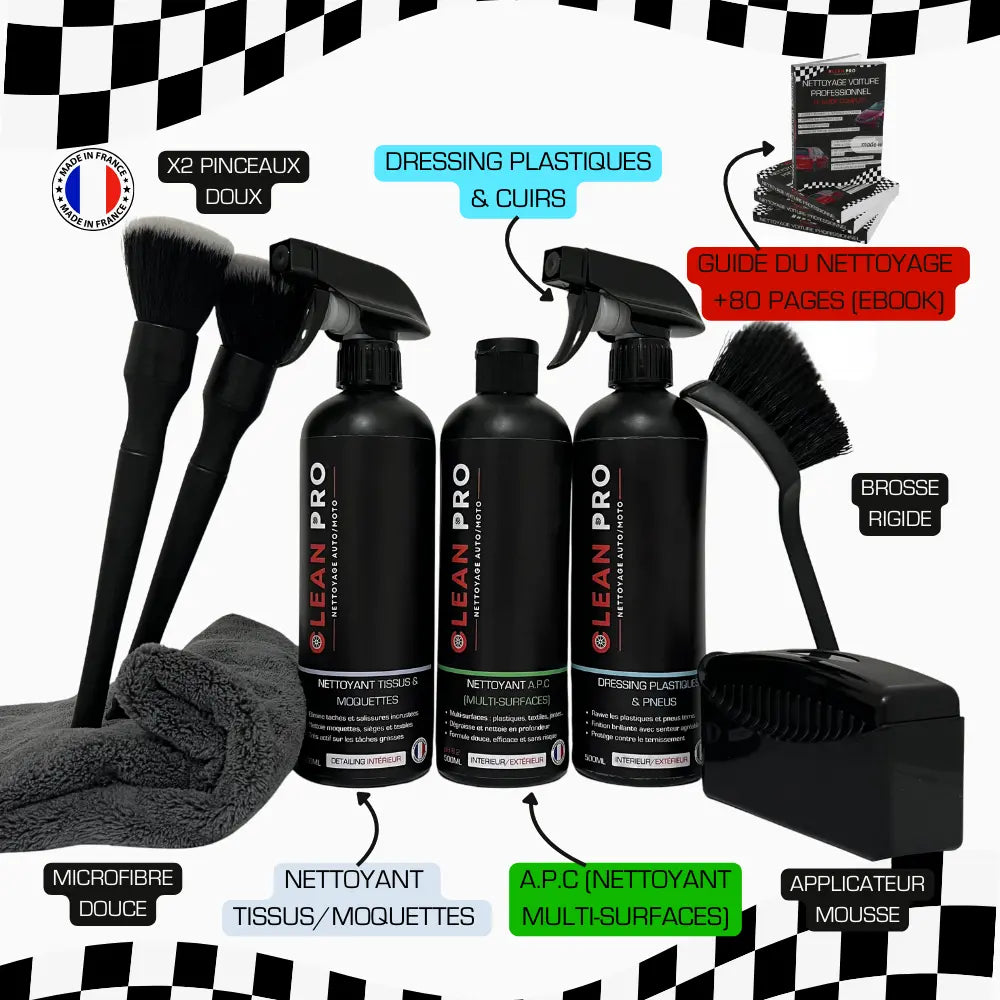 Kit Nettoyage Professionnel "Essentiel" CleanPro™
