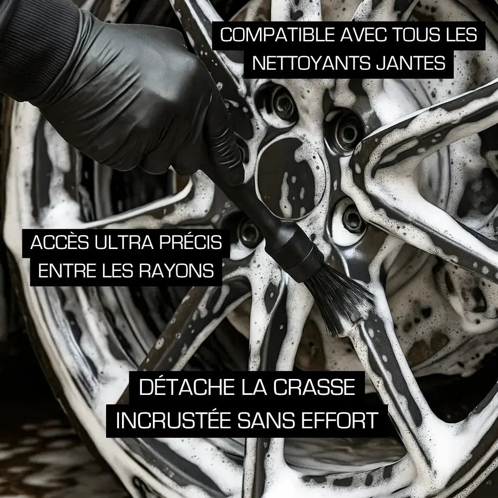 Pinceaux poils sanglier (3x) CleanPro™
