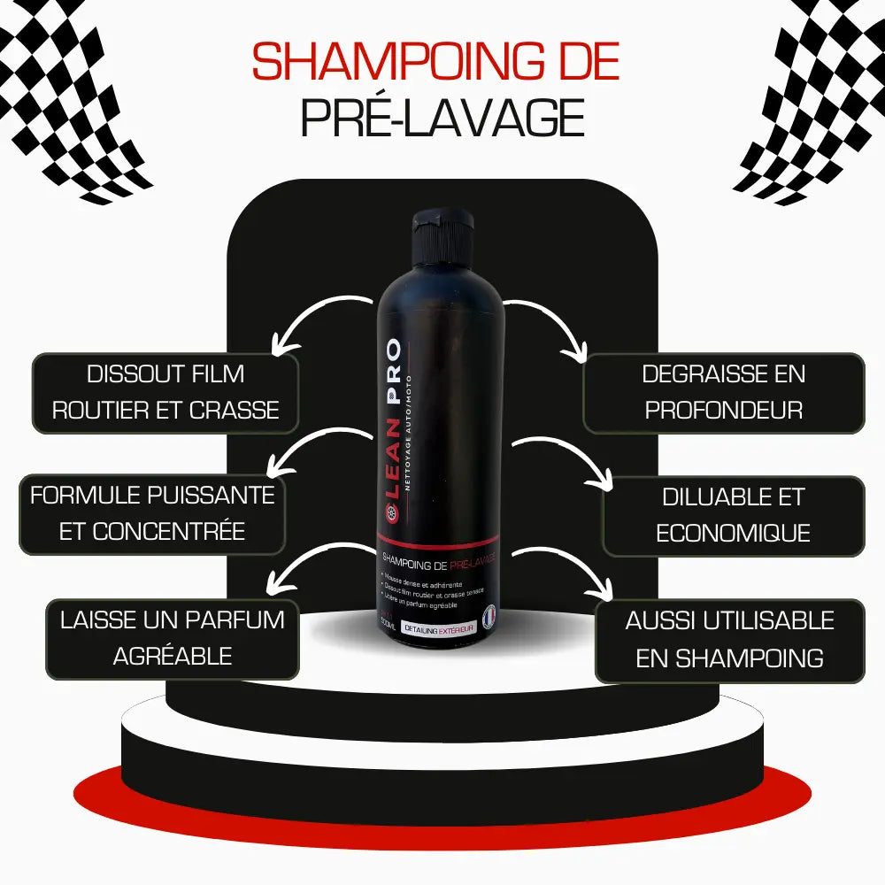 Shampoing de Prélavage 500ml CleanPro™ CleanPro™