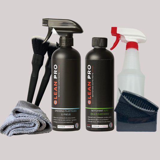 Kit intérieur "PLASTIQUES" CleanPro™