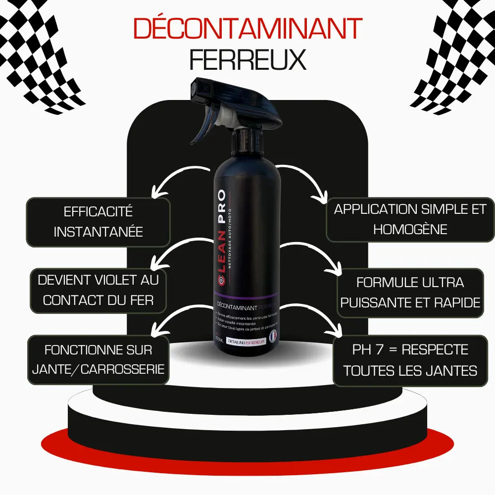 Décontaminant ferreux 500ml CleanPro™ CleanPro™