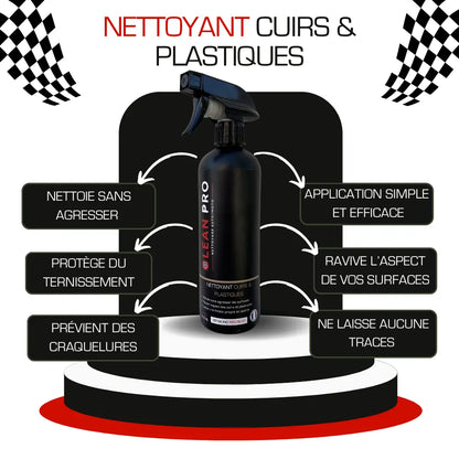 Nettoyant Cuirs & Plastiques 500ml CleanPro™ CleanPro™